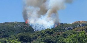Φωτιά στη Νάξο