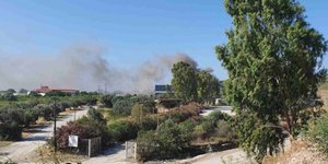 Εικόνα από τη φωτιά στη Ρόδο
