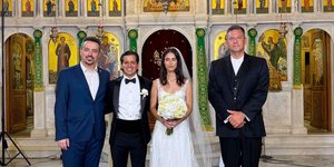 Ο γιος του γερουσιαστή Γκας Μπιλιράκη παντρεύτηκε στο Ναύπλιο [εικόνες]