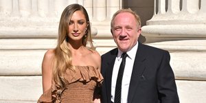 Ο Φρανσουά-Ανρί Πινό με την κόρη του, Ματίλντ 