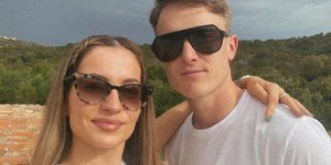 H Τζόρτζια με τον σύζυγό της