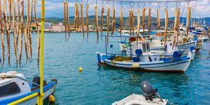 Καϊκια και χταπόδια στο Γύθειο