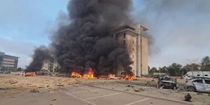 Φωτιά σε κτίριο κοντά στη Microsoft στο Ισραήλ