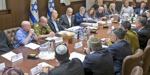 Συνεδρίαση του υπουργικού συμβουλίου ασφαλείας του Ισραήλ 