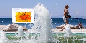 Ζεστό καλοκαίρι με μέσες θερμοκρασίες 1-2°C πάνω από τις κανονικές