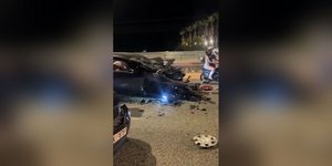 Αυτοκίνητα από την καραμπόλα στην Ποσειδώνος