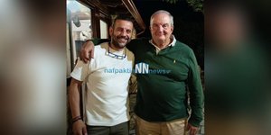 Στην Ορεινή Ναυπακτία ο πρώην πρωθυπουργός Κώστας Καραμανλής