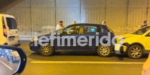 Καραμπόλα 4 οχημάτων στην Ποσειδώνος