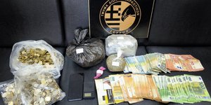 Αυτά κατασχέθηκαν από τον άνδρα που συνελήφθη για ναρκωτικά στις Σέρρες