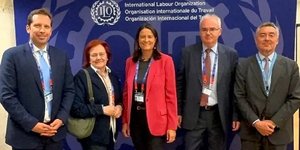 H Νίκη Κεραμέως από την Ολομέλεια της Διεθνούς Συνδιάσκεψης Εργασίας