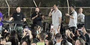 Ο Κωνσταντίνος Αργυρός στη Γιορτή Αγκινάρας στην Τήνο