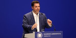 Ο υφυπουργός παρά τω πρωθυπουργώ, Θανάσης Κοντογεώργης