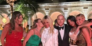 Από τη βάπτιση του γιου του ζεύγους Κούστα