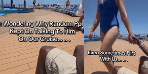 Επιβάτης κρουαζιέρας αναρωτιόταν γιατί τον φλέρταραν όλοι όσοι τον έβλεπαν