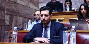 Ο Κωνσταντίνος Κυρανάκης στη Βουλή