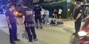Το σημείο όπου σημειώθηκε το τροχαίο