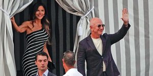 Λόρεν Σάντσεζ και Τζεφ Μπέζος στη Βενετία λίγο πριν τον γάμο τους 