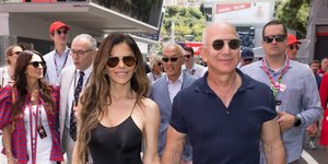 Λόρεν Σάντσεζ και Τζεφ Μπέζος στο Μονακό