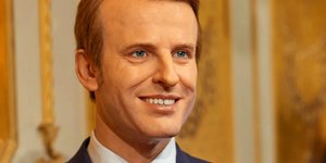 Το κέρινο ομοίωμα του Μακρόν