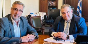 Βασίλης Σπανάκης και Στέλιος Μαμαλάκης