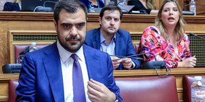 Ο Παύλος Μαρινάκης στην επιτροπή της Βουλής