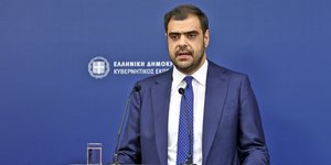 Ο κυβερνητικός εκπρόσωπος Παύλος Μαρινάκης