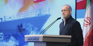 Ο πρόεδρος του Ιράν, Μασούντ Πεζεσκιάν