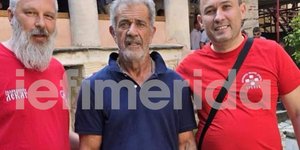 Ο Μελ Γκίμπσον στο Αγιο Ορος