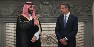 Τηλεφωνική επικοινωνία Μητσοτάκη με τον Μοχάμεντ μπιν Σαλμάν