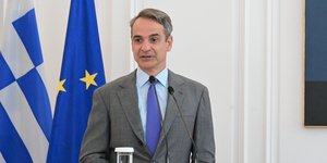 Ο πρωθυπουργός Κυριάκος Μητσοτάκης