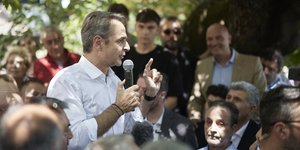 Ο πρωθυπουργός Κυριάκος Μητσοτάκης