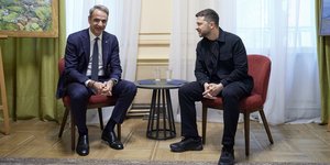 PM Mitsotakis in Odessa: 'Greece will continue to support Ukraine, as it did from the very start'