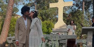 Το πιο διάσημο μοντέλο των Zara έκανε τον πιο cool γάμο του καλοκαιριού -Mε δύο νυφικά και φλατ σανδάλια