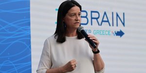 Minister of Labour and Social Security Niki Kerameus