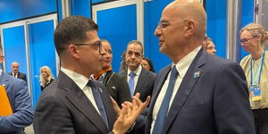 Ο Νίκος Δένδιας σε δείπνο εργασίας υπουργών Άμυνας του ΝΑΤΟ 