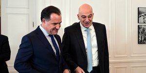 Άδωνις Γεωργιάδης, Νίκος Δένδιας