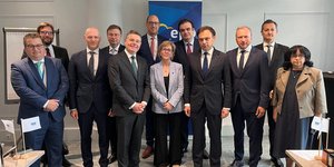 O Κυριάκος Πιερρακάκης στη συνεδρίαση του ECOFIN στο Λουξεμβούργο