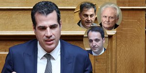 Θάνος Πλεύρης, Χάρης Θεοχάρης, Γιάννης Ανδριανός, Χρήστος Δερμεντζόπουλος
