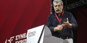 Ο Παύλος Πολάκης στο 5ο Συνέδριο του ΣΥΡΙΖΑ