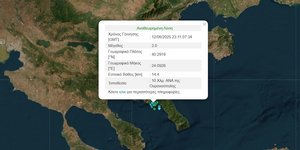 Σεισμική δόνηση στο Άγιον Όρος