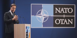 Ο γενικός γραμματέας του ΝΑΤΟ, Μαρκ Ρούτε