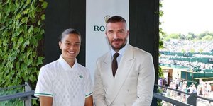 Σάκκαρη και Μπέκαμ συναντήθηκαν στο Wimbledon