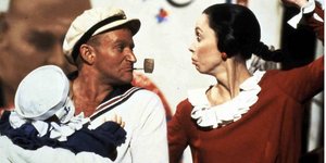 Ρόμπιν Γουίλιαμς και Σέλεϊ Ντιβάλ ως Ποπάι και Όλιβ στην ταινία του 1980 / IMDB