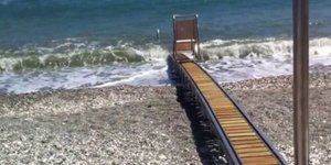 SeaTrack για πρόσβαση ΑμεΑ στη θάλασσα 