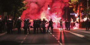 Επεισόδια στη Σερβία