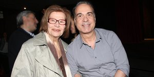 Ο Φώτης Σεργουλόπουλος με τη θεία του Κατερίνα Γιουλάκη