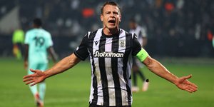 Ο Στέφαν Σβαμπ ως αρχηγός του ΠΑΟΚ