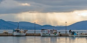 Συννεφιασμένος καιρός στη θάλασσα
