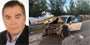 O Κώστας Σταυρογιάννης που έχασε τη ζωή του σε τροχαίο στη Λαμία