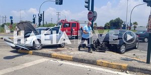 Τροχαίο στην Εθνική Οδό Πατρών-Πύργου